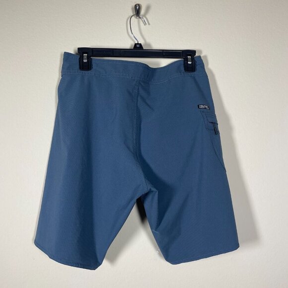 Volcom Men's Mod-Tech Smokey Blue Board Shorts 31 9" Seam Surf Beach Resort! - Picture 5 of 5